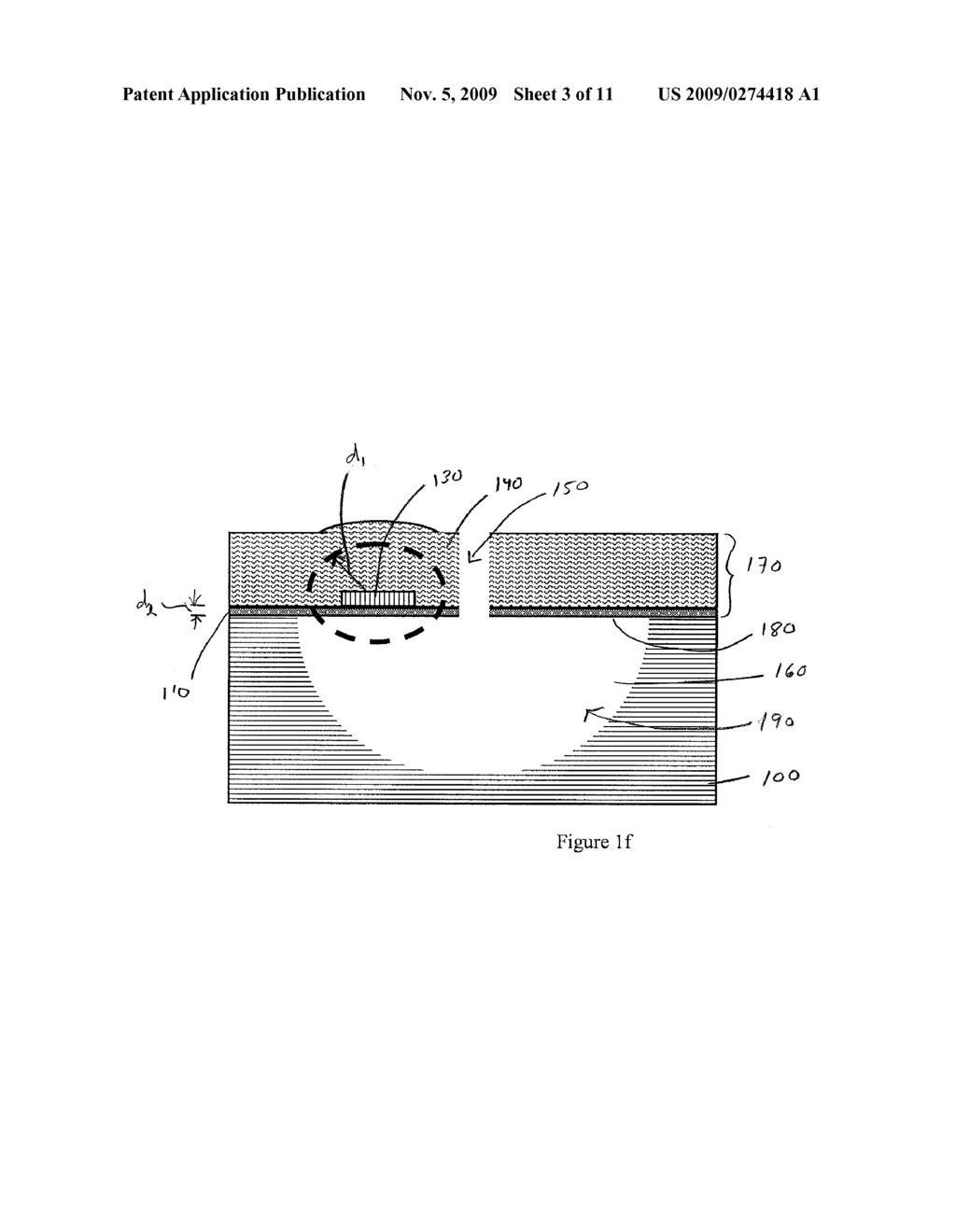 REDUCTION OF SUBSTRATE OPTICAL LEAKAGE IN INTEGRATED PHOTONIC CIRCUITS THROUGH LOCALIZED SUBSTRATE REMOVAL - diagram, schematic, and image 04