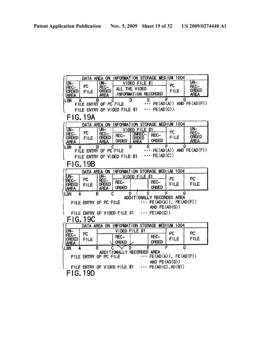 INFORMATION RECORDING METHOD, INFORMATION RECORDING MEDIUM, AND INFORMATION REPRODUCING METHOD, WHEREIN INFORMATION IS STORED ON A DATA RECORDING PORTION AND A MANAGEMENT INFORMATION RECORDING PORTION - diagram, schematic, and image 20