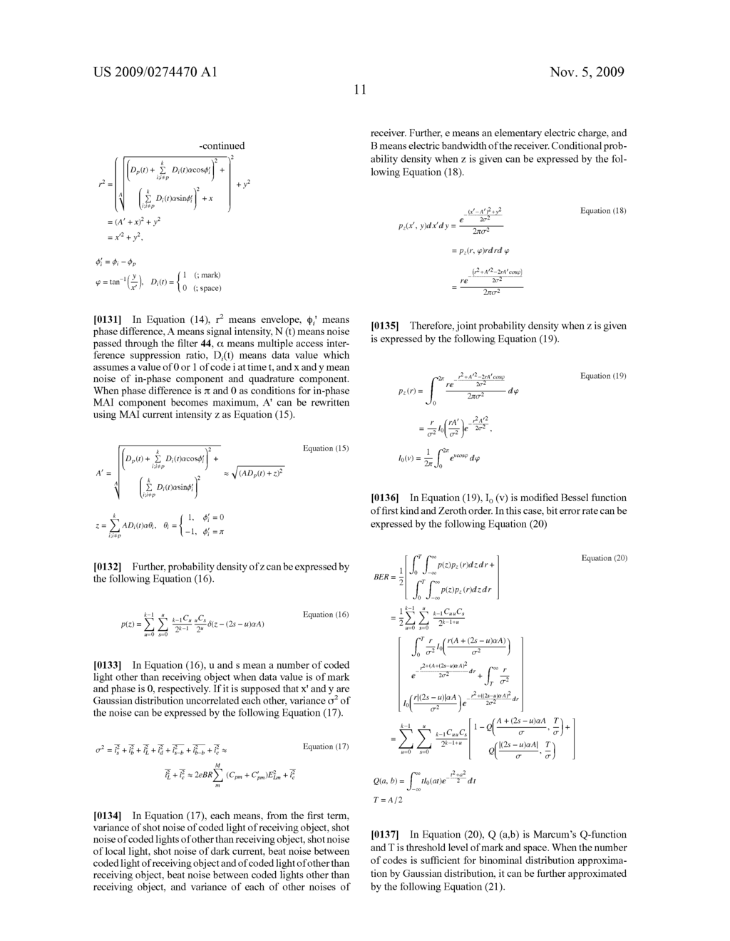 Optical Code Communication System - diagram, schematic, and image 37