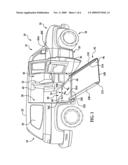 AUTOMOTIVE VEHICLE HAVING A POWER-ACTUATED RAMP diagram and image