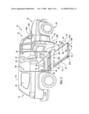 AUTOMOTIVE VEHICLE HAVING A POWER-ACTUATED RAMP diagram and image