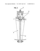 Rotating unit for an axial-flow compressor diagram and image