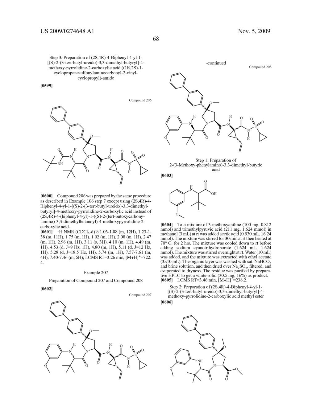 HEPATITIS C VIRUS INHIBITORS - diagram, schematic, and image 69