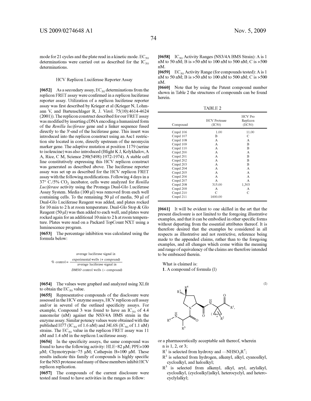 HEPATITIS C VIRUS INHIBITORS - diagram, schematic, and image 75