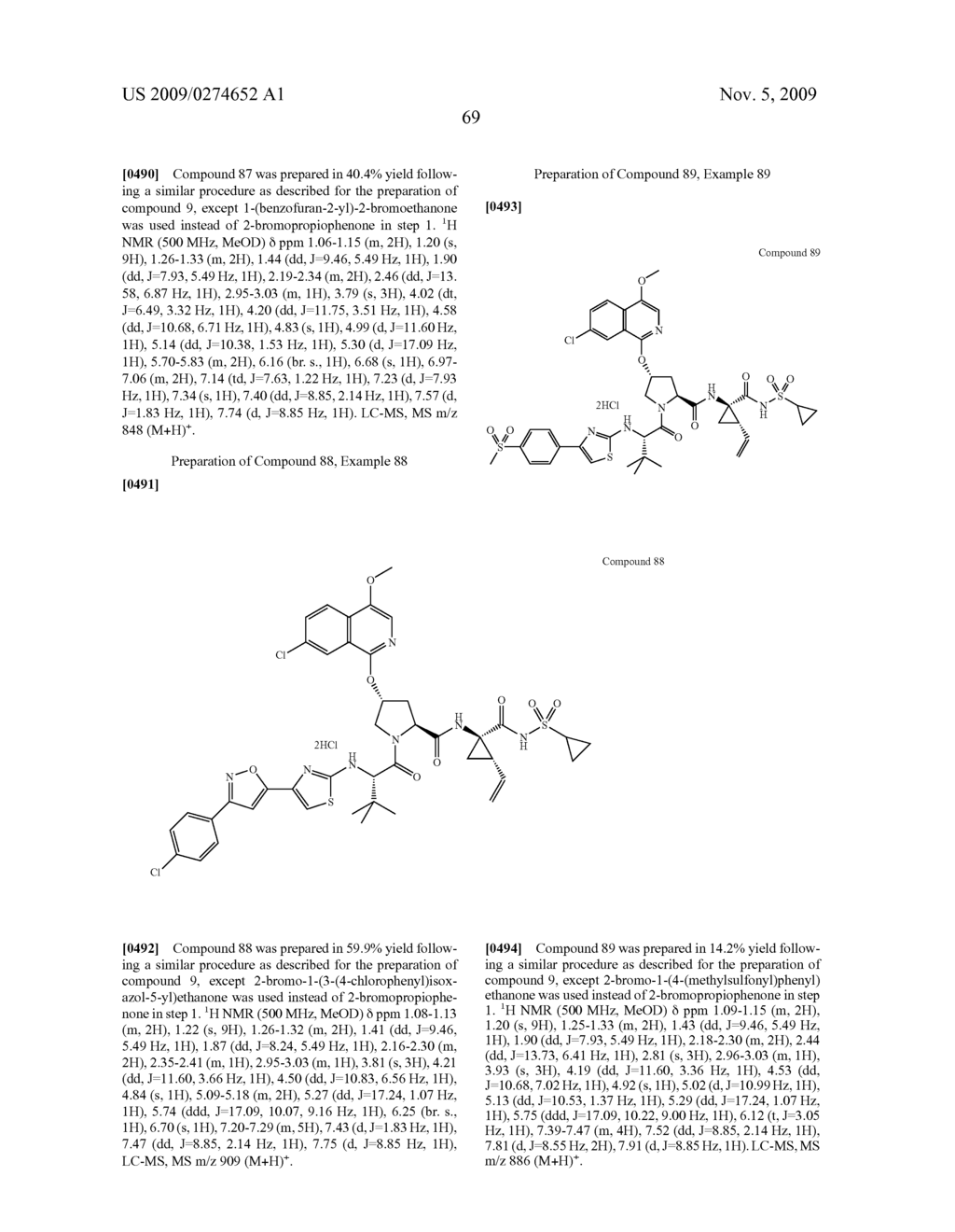 Hepatitis C Virus Inhibitors - diagram, schematic, and image 70