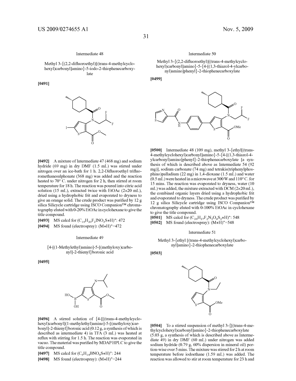 2-CARBOXY THIOPHENE DERIVATIVES AS ANTI VIRAL AGENTS - diagram, schematic, and image 36