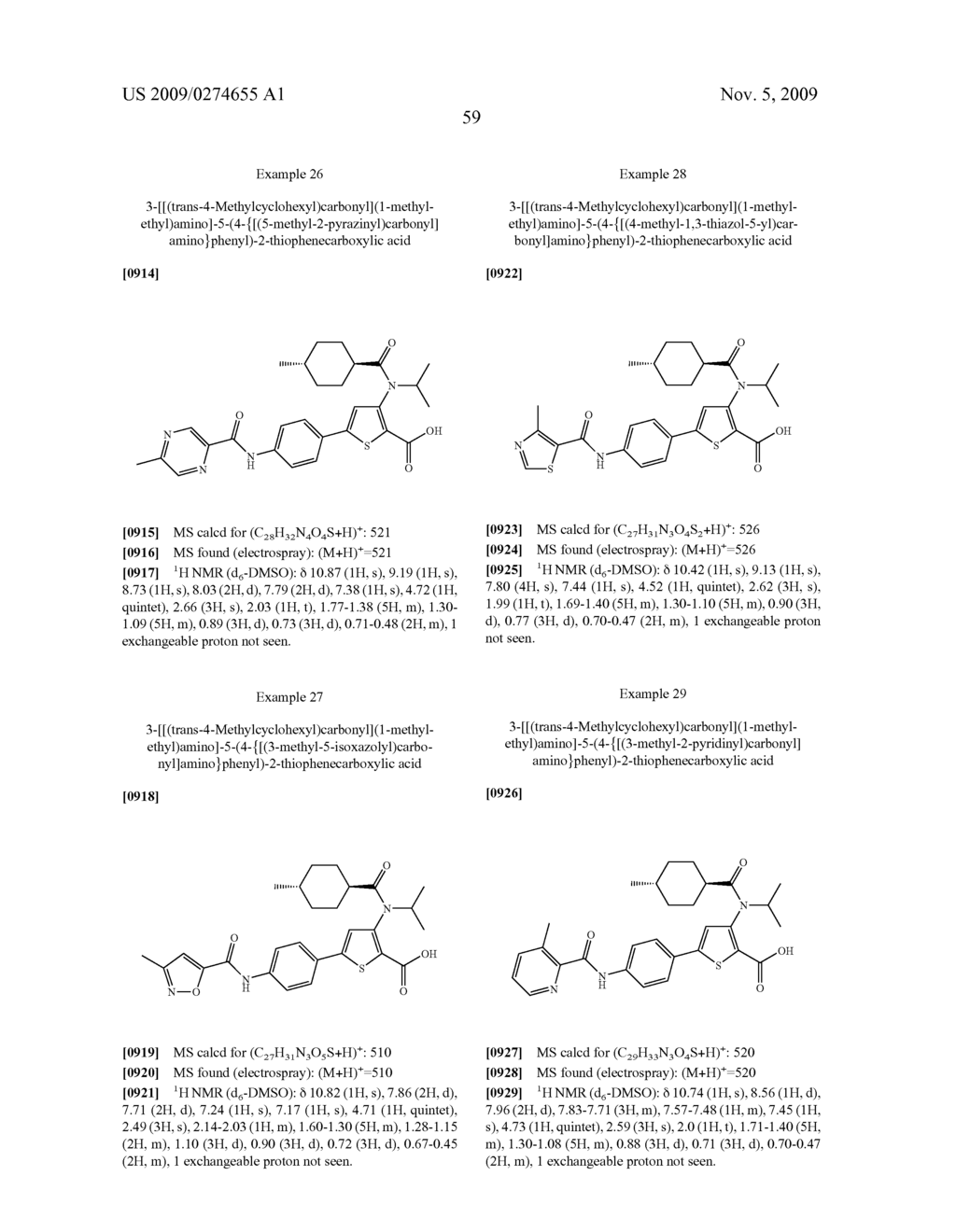 2-CARBOXY THIOPHENE DERIVATIVES AS ANTI VIRAL AGENTS - diagram, schematic, and image 64