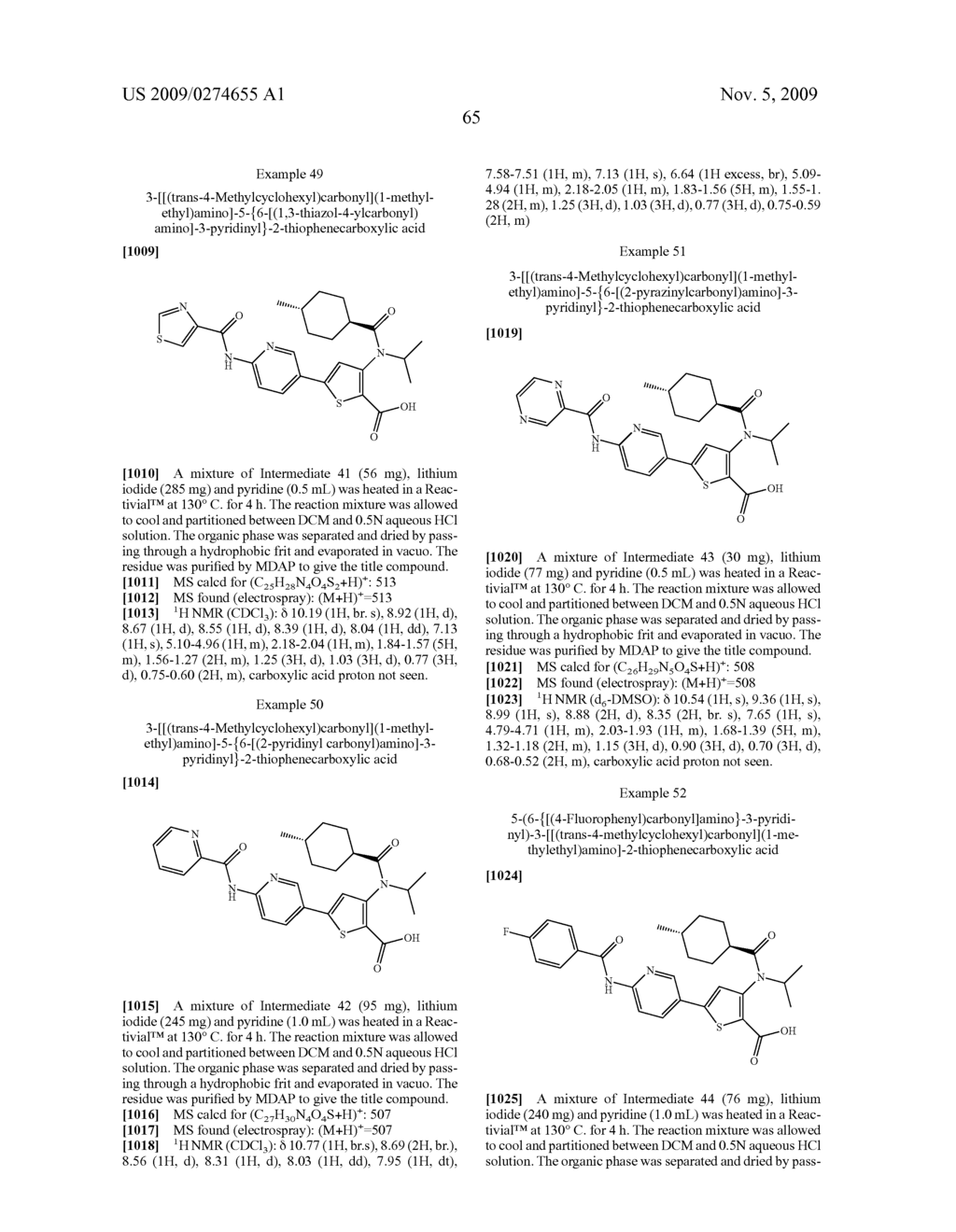 2-CARBOXY THIOPHENE DERIVATIVES AS ANTI VIRAL AGENTS - diagram, schematic, and image 70