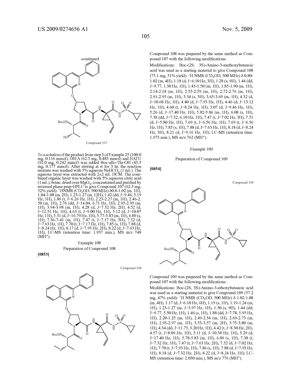 HEPATITIS C VIRUS INHIBITORS - diagram, schematic, and image 106