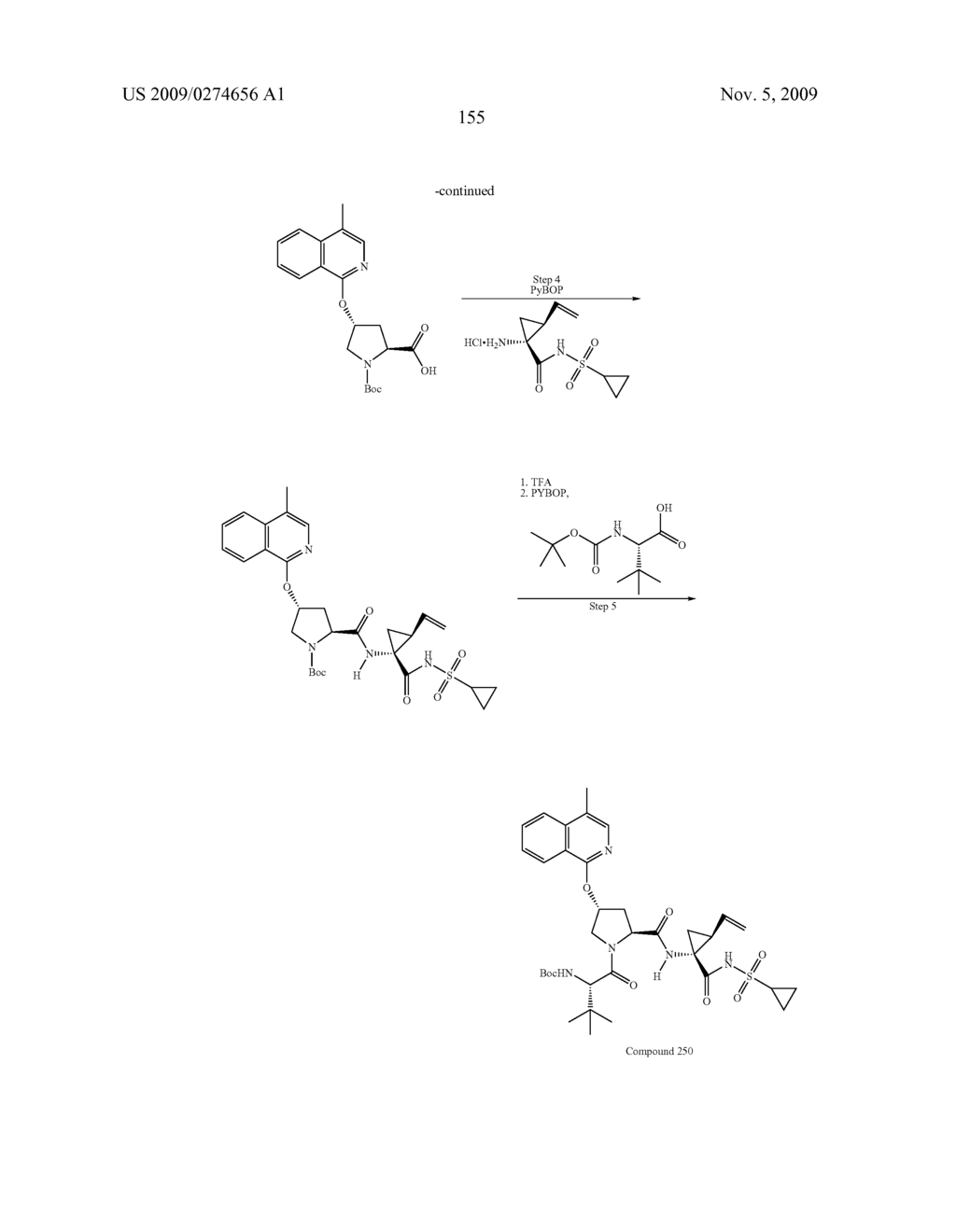 HEPATITIS C VIRUS INHIBITORS - diagram, schematic, and image 156