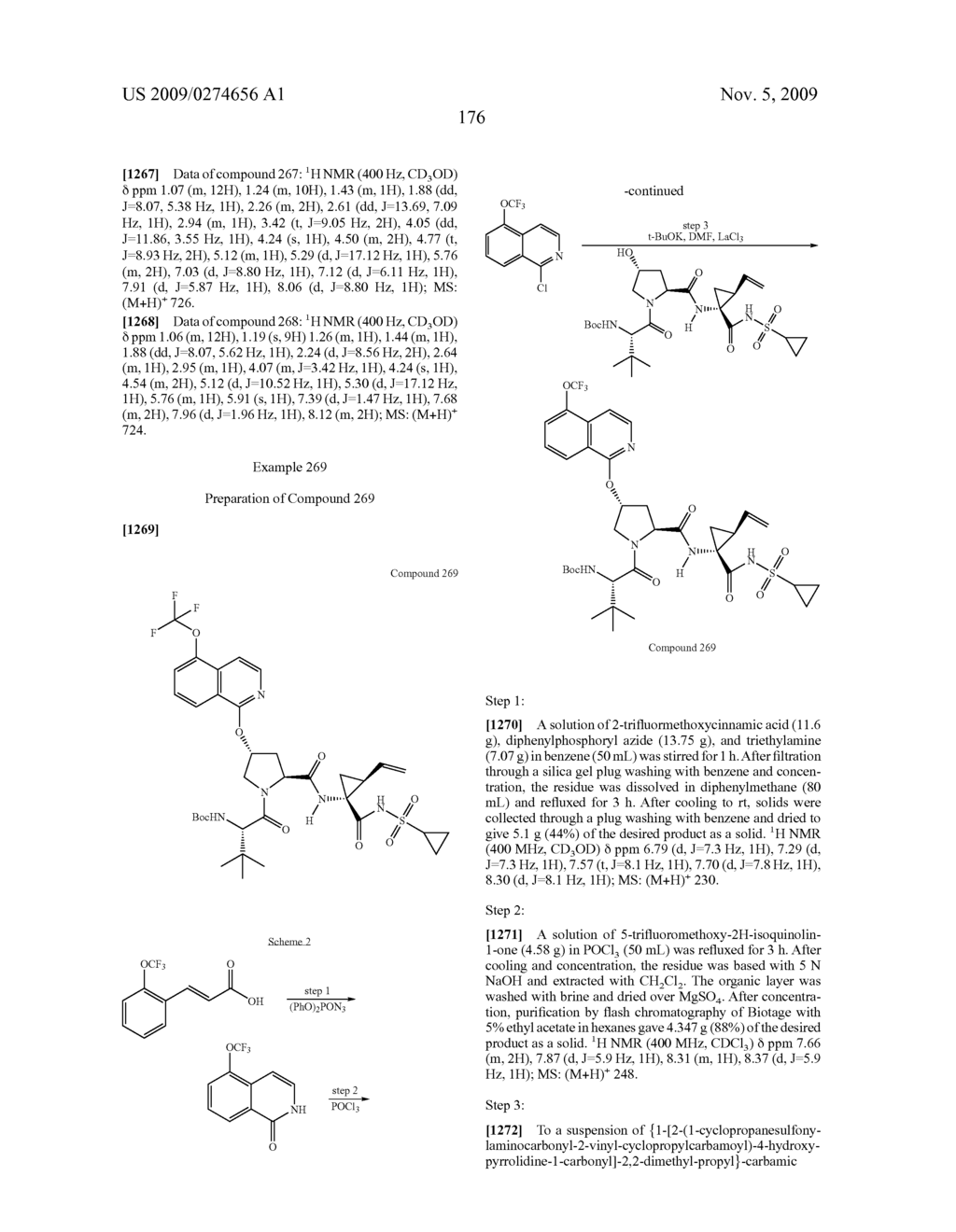 HEPATITIS C VIRUS INHIBITORS - diagram, schematic, and image 177