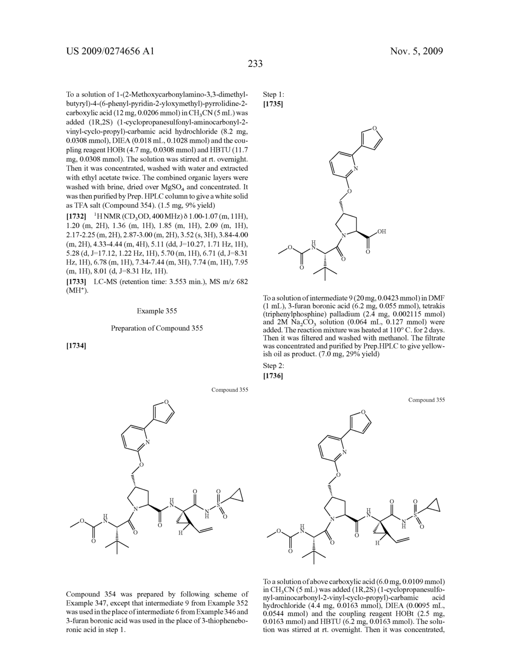 HEPATITIS C VIRUS INHIBITORS - diagram, schematic, and image 234