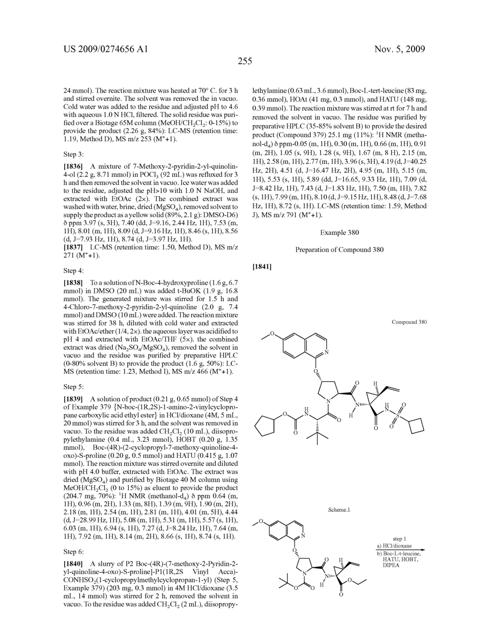 HEPATITIS C VIRUS INHIBITORS - diagram, schematic, and image 256