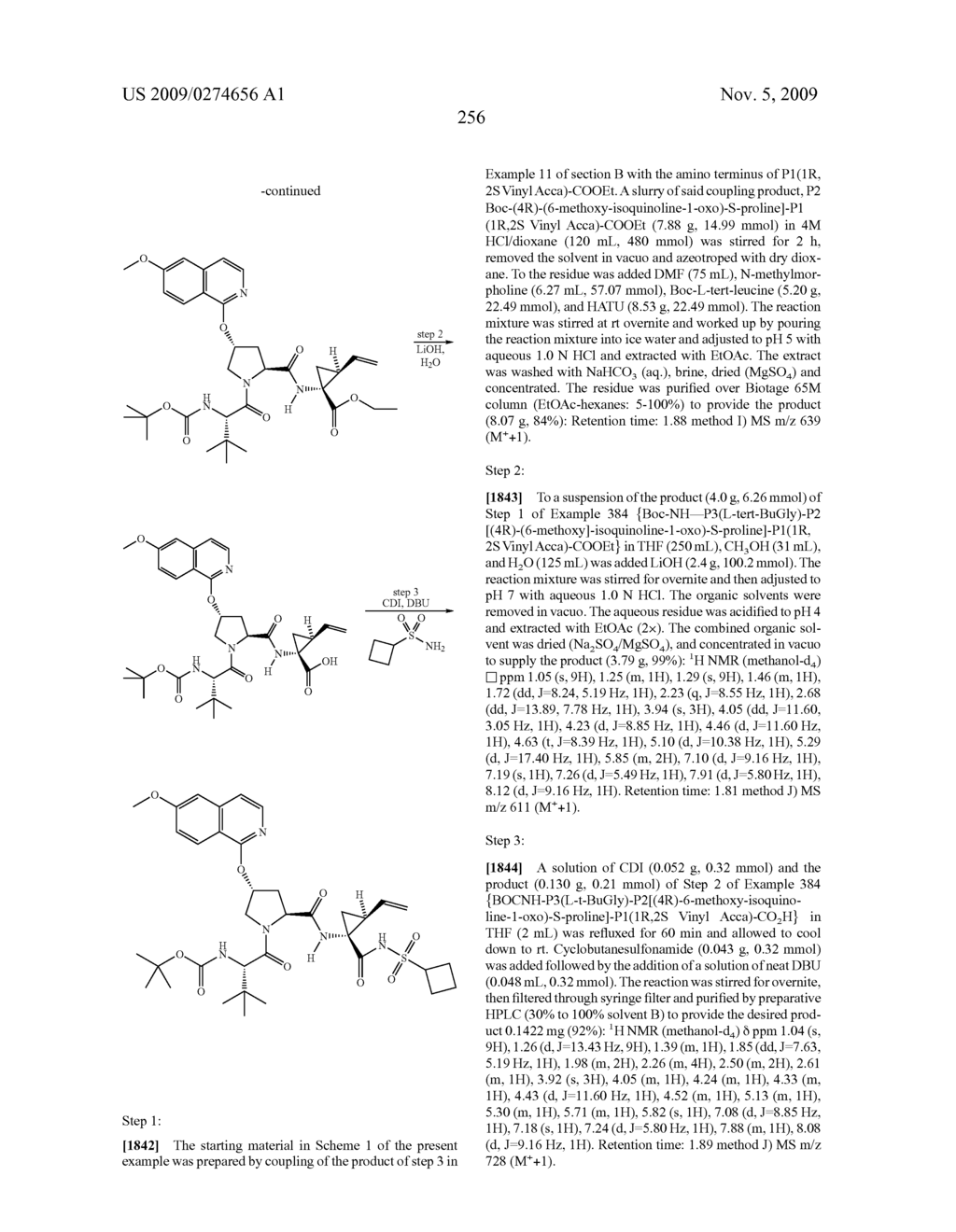 HEPATITIS C VIRUS INHIBITORS - diagram, schematic, and image 257