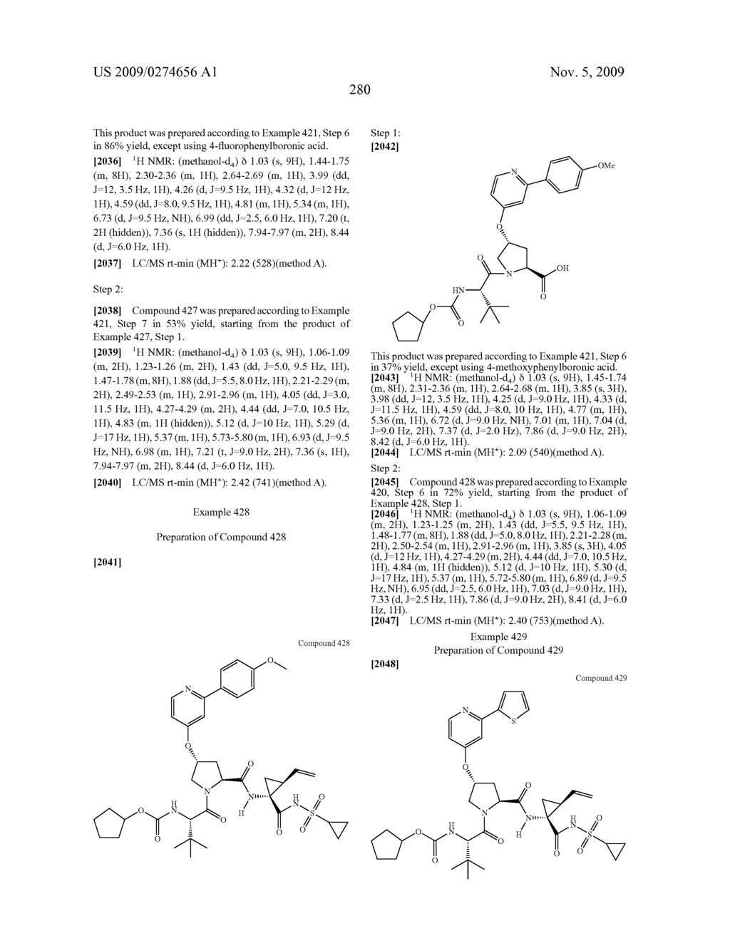 HEPATITIS C VIRUS INHIBITORS - diagram, schematic, and image 281