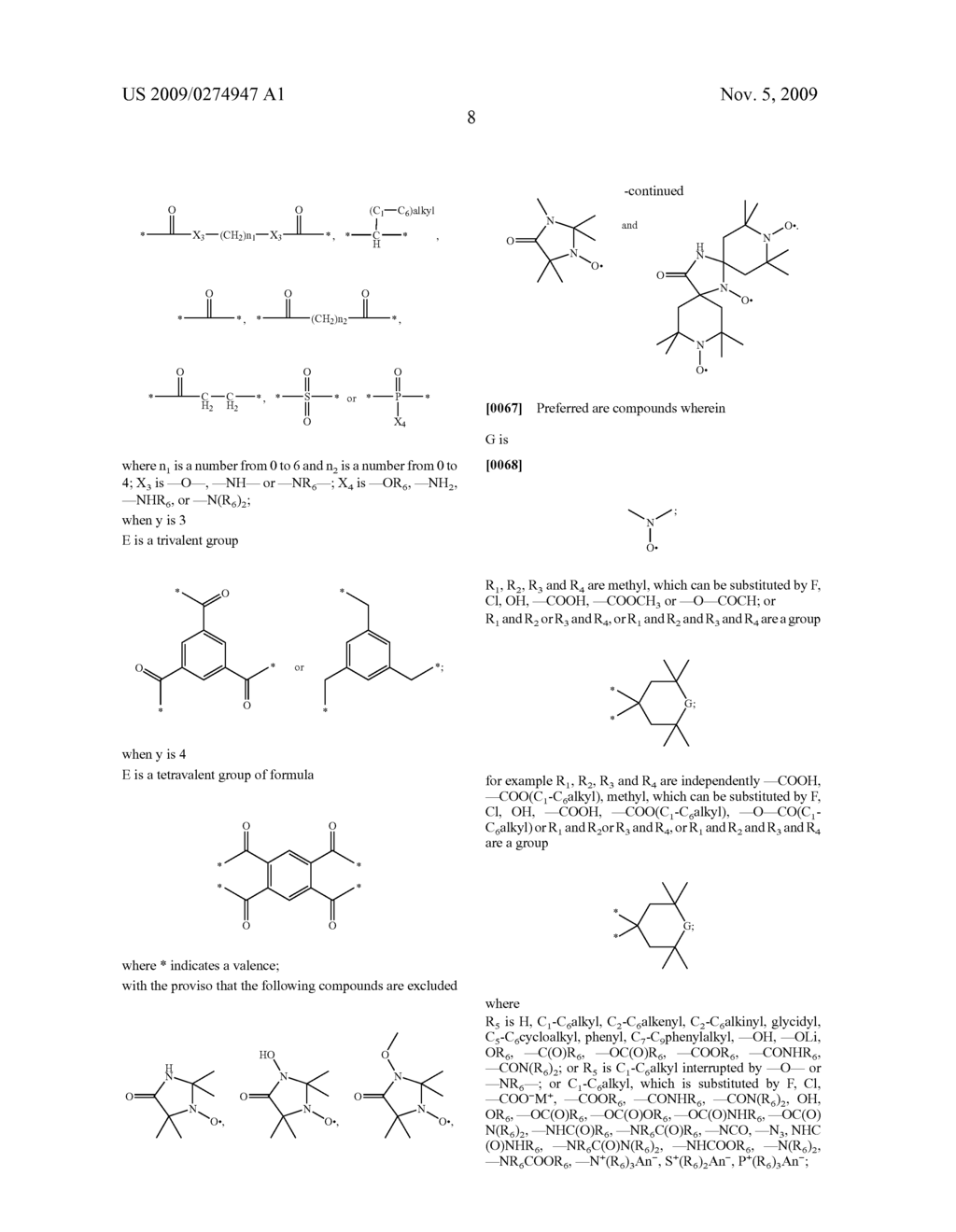 Imidazolidinone nitroxides as electrode materials for energy storage devices - diagram, schematic, and image 09