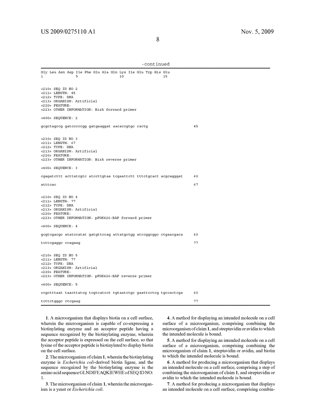 Microorganism that Displays Biotin on Cell Surface - diagram, schematic, and image 15