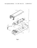 POWERED LATCHING MECHANISM FOR A MODULE diagram and image