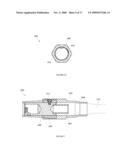 SINGLE POLE CABLE CONNECTOR WITH TAMPER RESISTANT LOCKING MECHANISM diagram and image