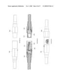 SINGLE POLE CABLE CONNECTOR WITH TAMPER RESISTANT LOCKING MECHANISM diagram and image