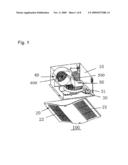 VENTILATION FAN UNIT WITH A HEATER diagram and image