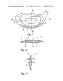 METAL WOOD CLUB WITH IMPROVED HITTING FACE diagram and image