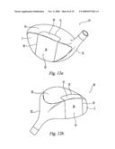 METAL WOOD CLUB WITH IMPROVED HITTING FACE diagram and image