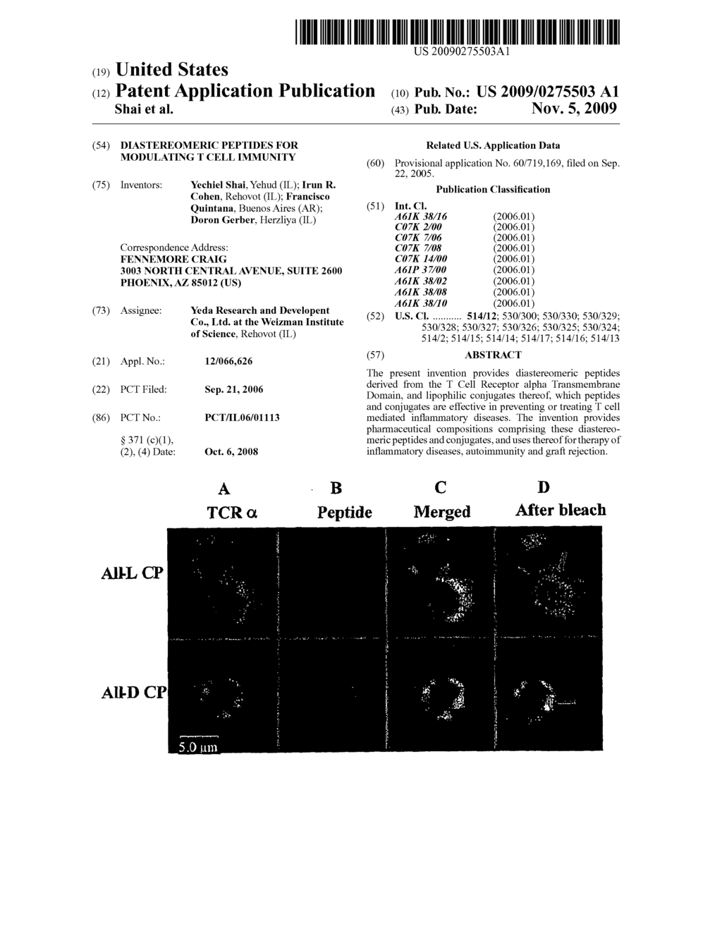 DIASTEREOMERIC PEPTIDES FOR MODULATING T CELL IMMUNITY - diagram, schematic, and image 01