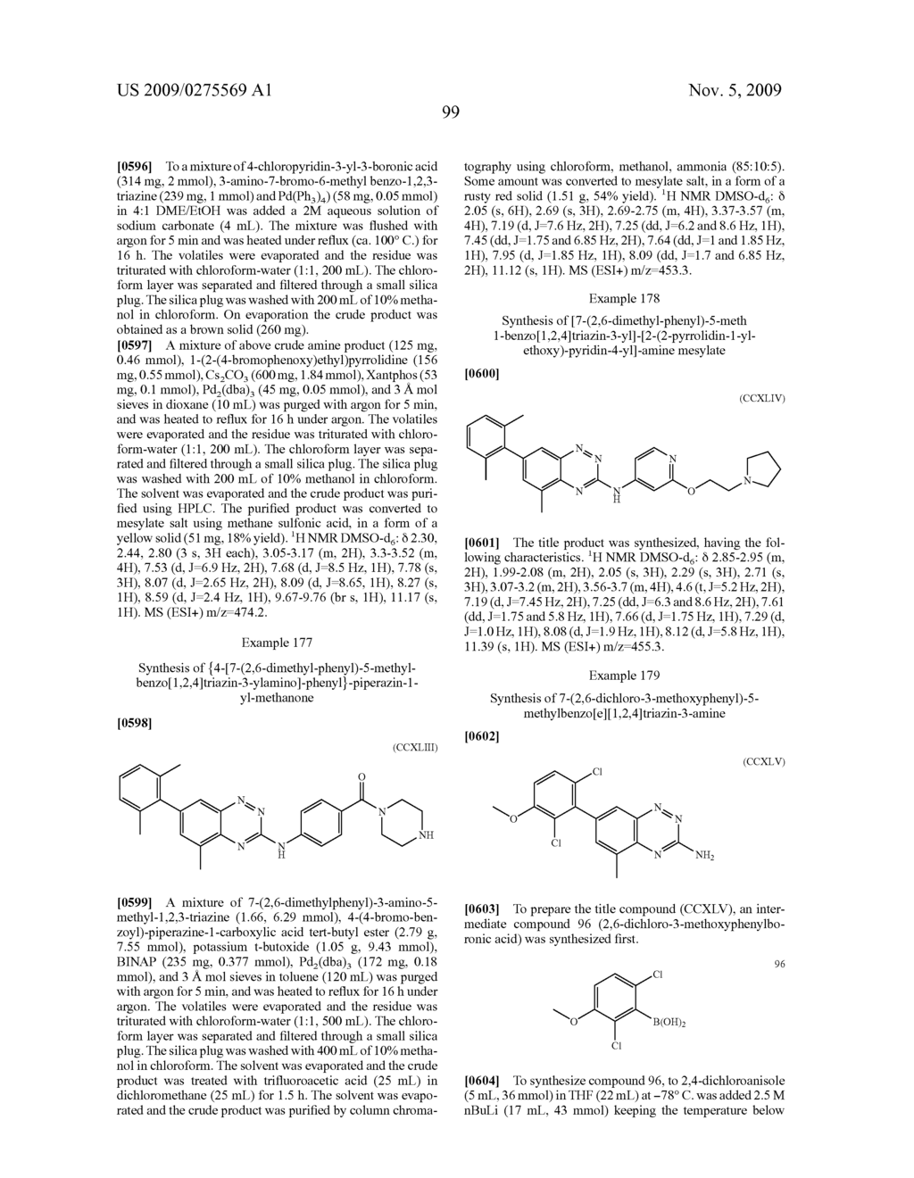 Benzotriazine Inhibitors of Kinases - diagram, schematic, and image 100