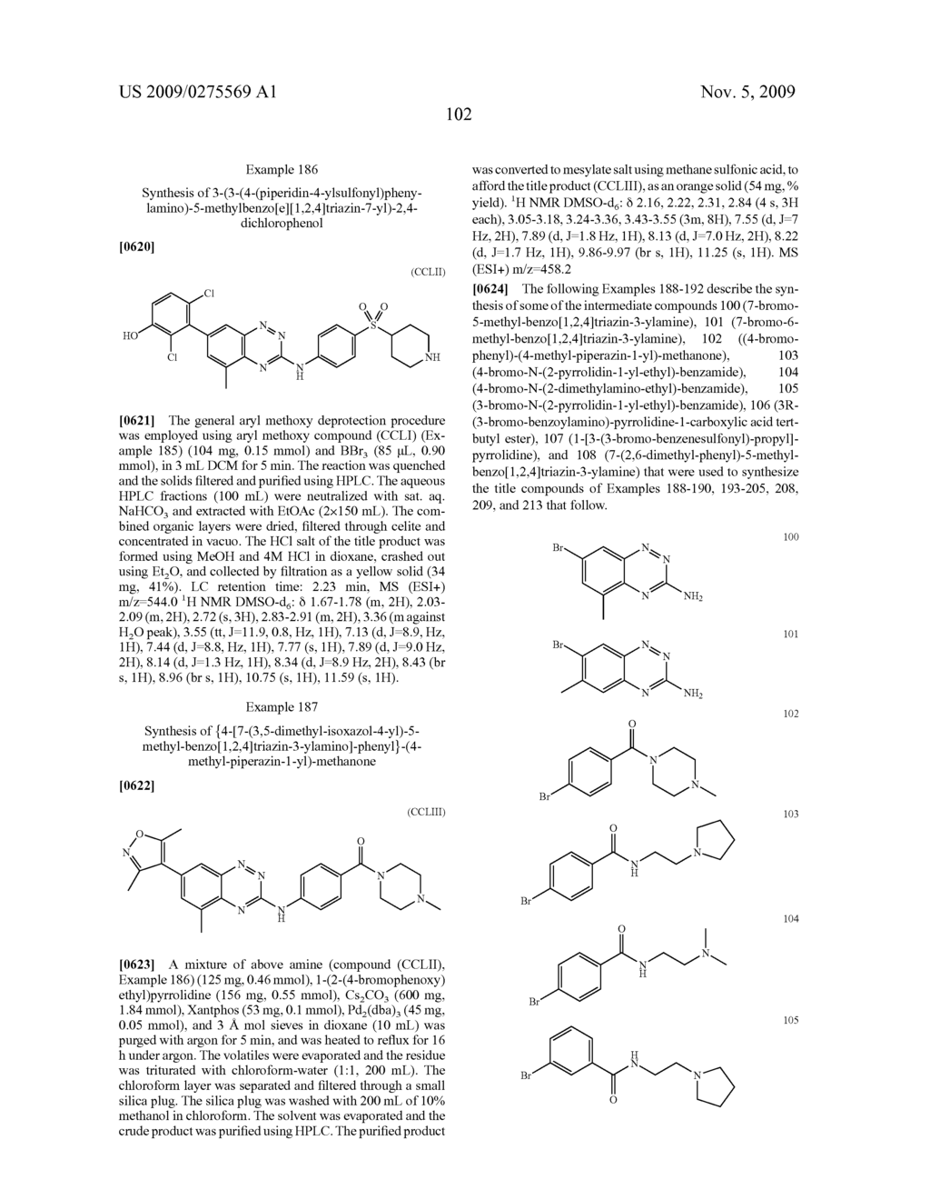 Benzotriazine Inhibitors of Kinases - diagram, schematic, and image 103