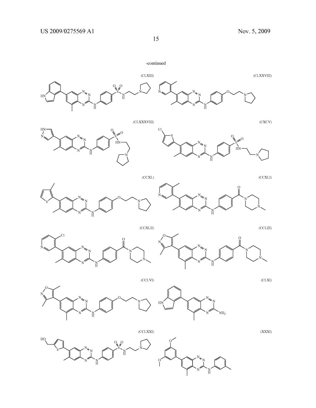 Benzotriazine Inhibitors of Kinases - diagram, schematic, and image 16