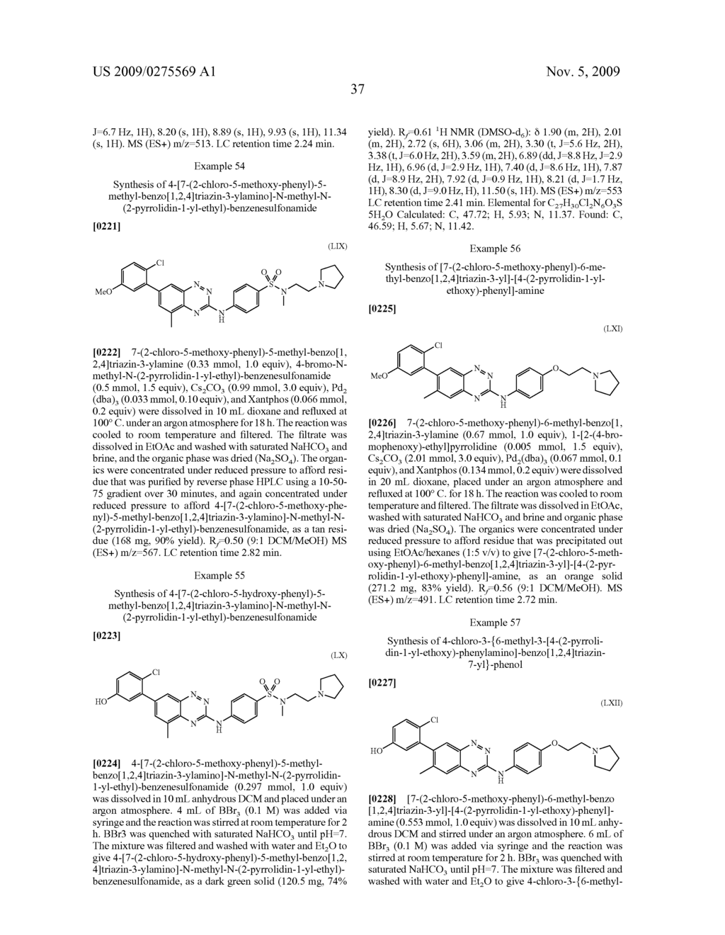 Benzotriazine Inhibitors of Kinases - diagram, schematic, and image 38