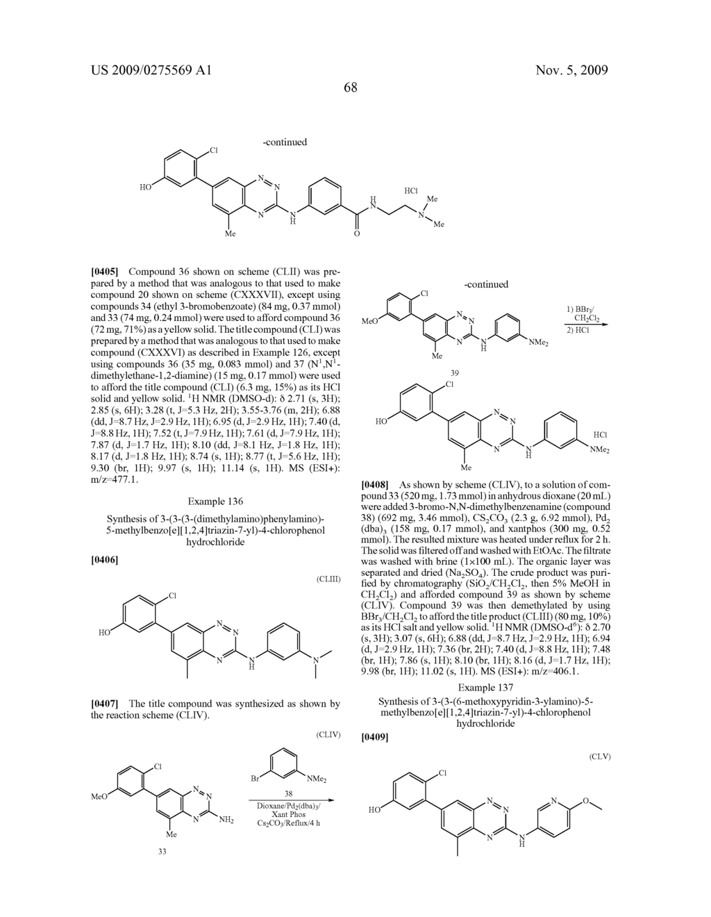 Benzotriazine Inhibitors of Kinases - diagram, schematic, and image 69