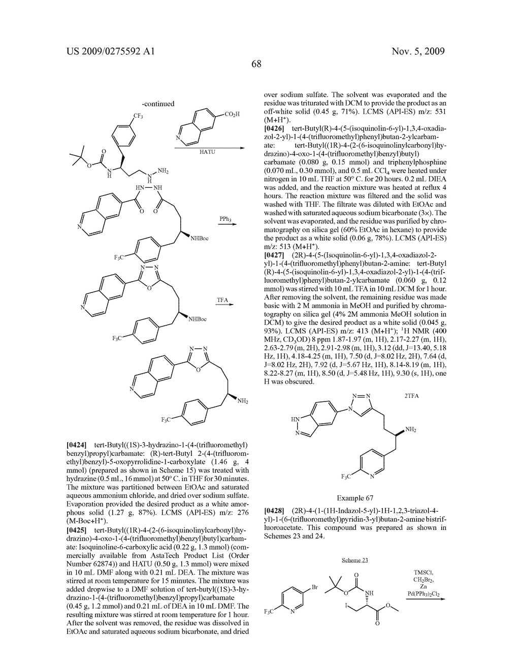 Heterocyclic modulators of PKB - diagram, schematic, and image 69