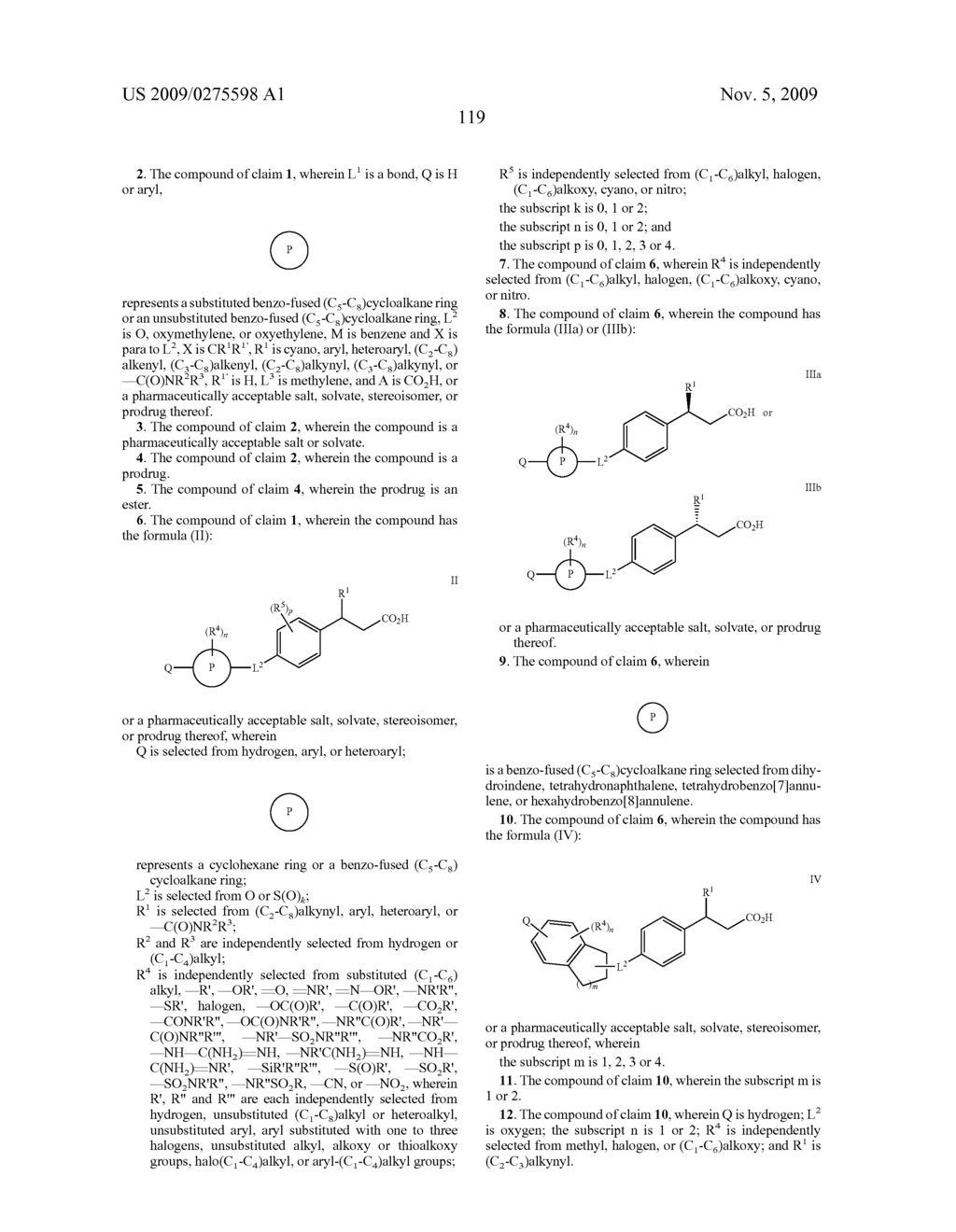 Conformationally constrained 3-(4-hydroxy-phenyl)-substituted-propanoic acids useful for treating metabolic disorders - diagram, schematic, and image 120