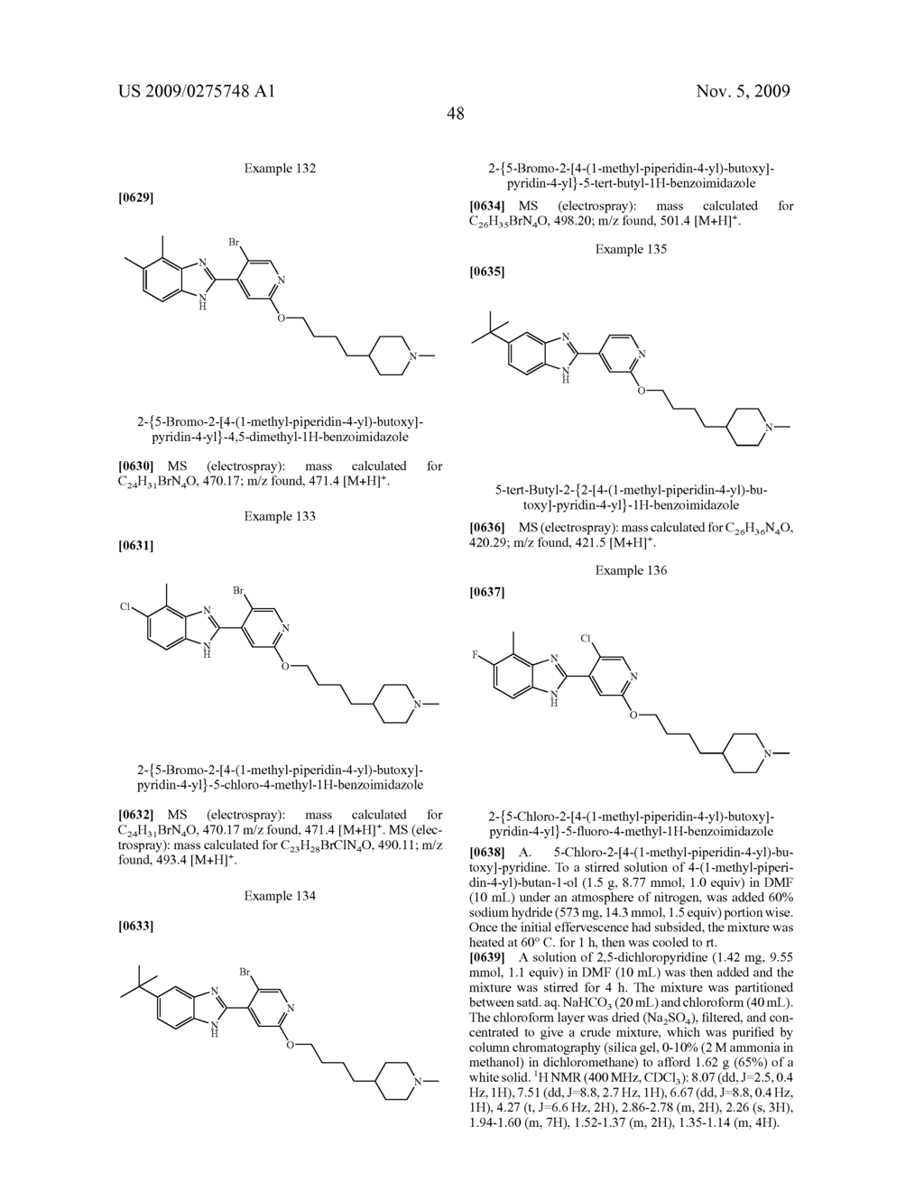 Benzoimidazole compounds - diagram, schematic, and image 49