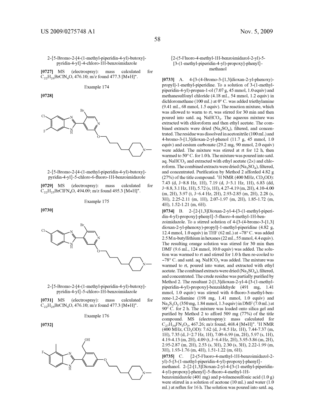 Benzoimidazole compounds - diagram, schematic, and image 59