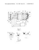 Lithotripsy system with automatic 3D tracking diagram and image