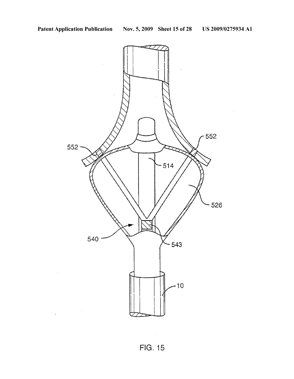 ABLATION INSTRUMENT HAVING DEFLECTABLE SHEATH CATHETERS WITH OUT-OF PLANE BENT TIP - diagram, schematic, and image 16