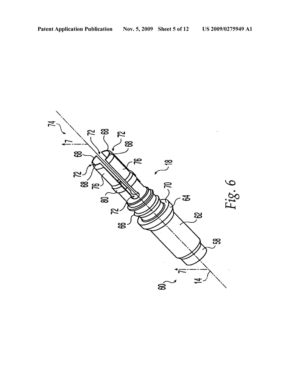 ADJUSTABLE LENGTH TAP AND METHOD FOR DRILLING AND TAPPING A BORE IN BONE - diagram, schematic, and image 06