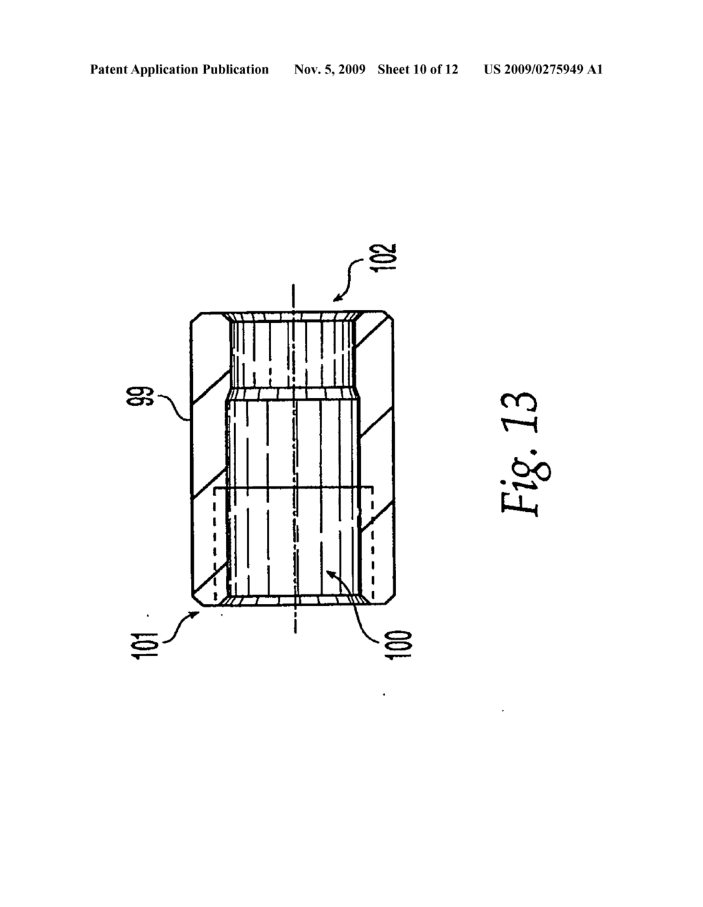 ADJUSTABLE LENGTH TAP AND METHOD FOR DRILLING AND TAPPING A BORE IN BONE - diagram, schematic, and image 11