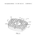 Polyaryletherketone Artificial Intervertebral Disc diagram and image