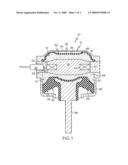 Method for controlling an MR-fluid hydraulic mount connected to a vehicle engine diagram and image