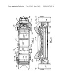 Steering system and method for train of wheeled vehicles diagram and image