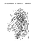 Steering system and method for train of wheeled vehicles diagram and image