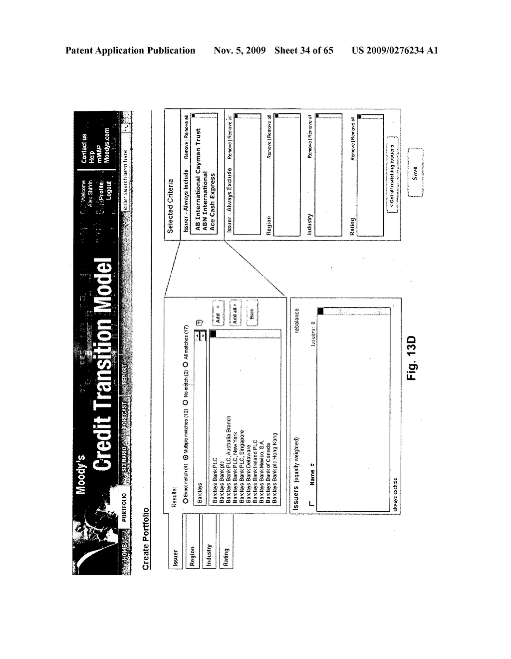 Method and system for predicting credit ratings transitions - diagram, schematic, and image 35