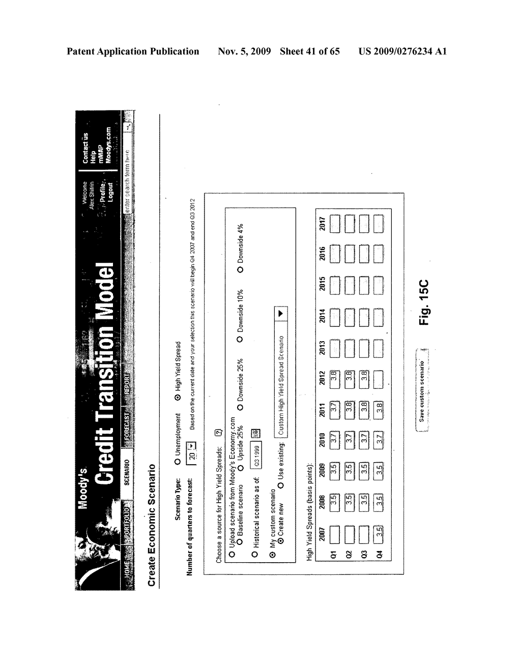 Method and system for predicting credit ratings transitions - diagram, schematic, and image 42