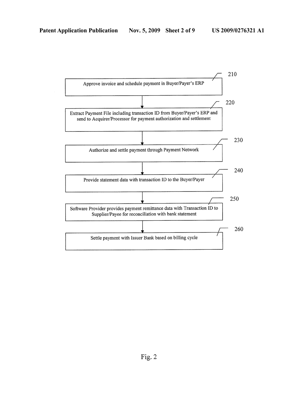 METHOD AND SYSTEM FOR AUTOMATED PAYMENT AUTHORIZATION AND SETTLEMENT - diagram, schematic, and image 03
