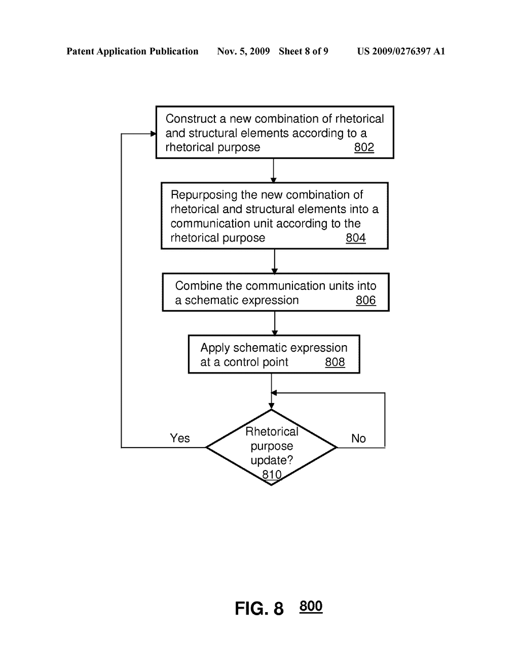 METHOD FOR ANALYZING, DECONSTRUCTING, RECONSTRUCTING, AND REPURPOSING RHETORICAL CONTENT - diagram, schematic, and image 09