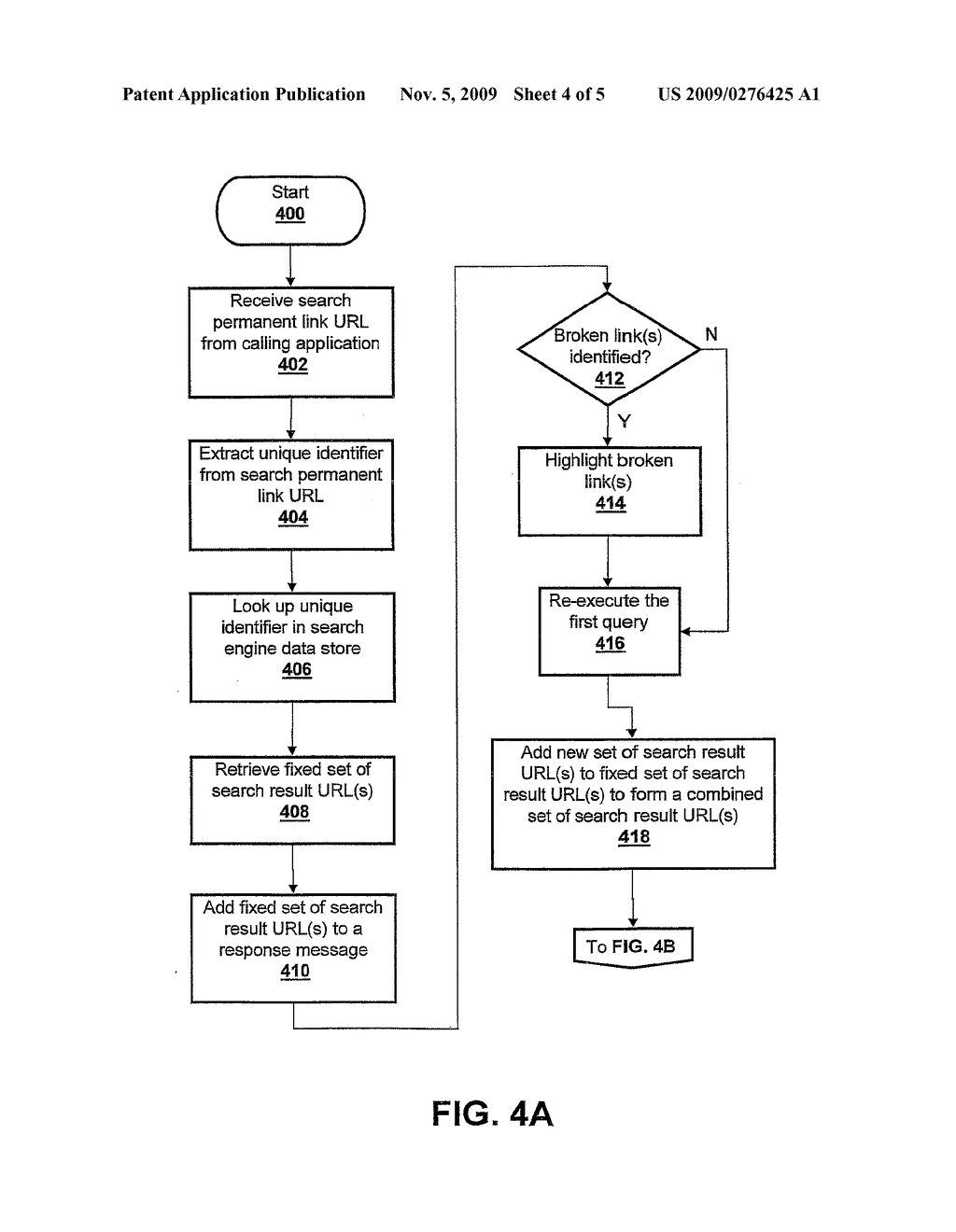 ENCODING SEARCH RESULTS AS A SEARCH PERMANENT LINK UNIFORM RESOURCE LOCATOR - diagram, schematic, and image 05